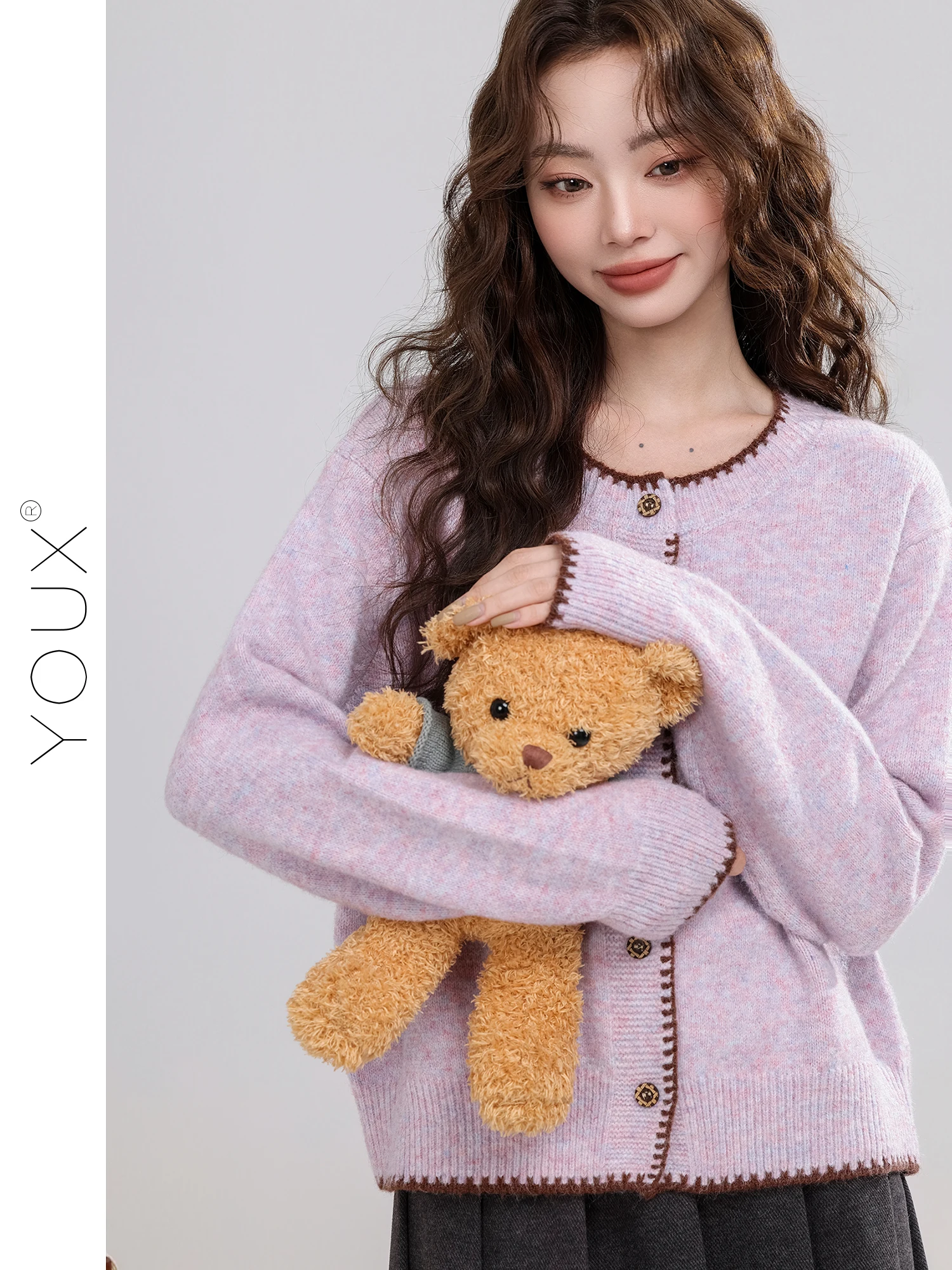 Soft Purple Round N…