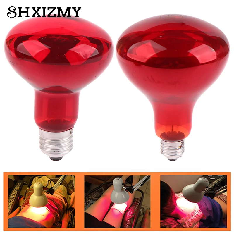 Infrared Physiotherapy Bulb 100W 150W Heating Therapy Red Lamp for Body Neck Ache Arthritis Muscle Joint Relaxation Pain Relief