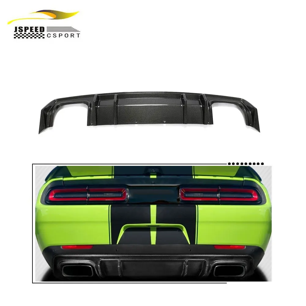 

Real Carbon Fiber Rear Bumper Diffuser for Dodge Challenger 2015-2019