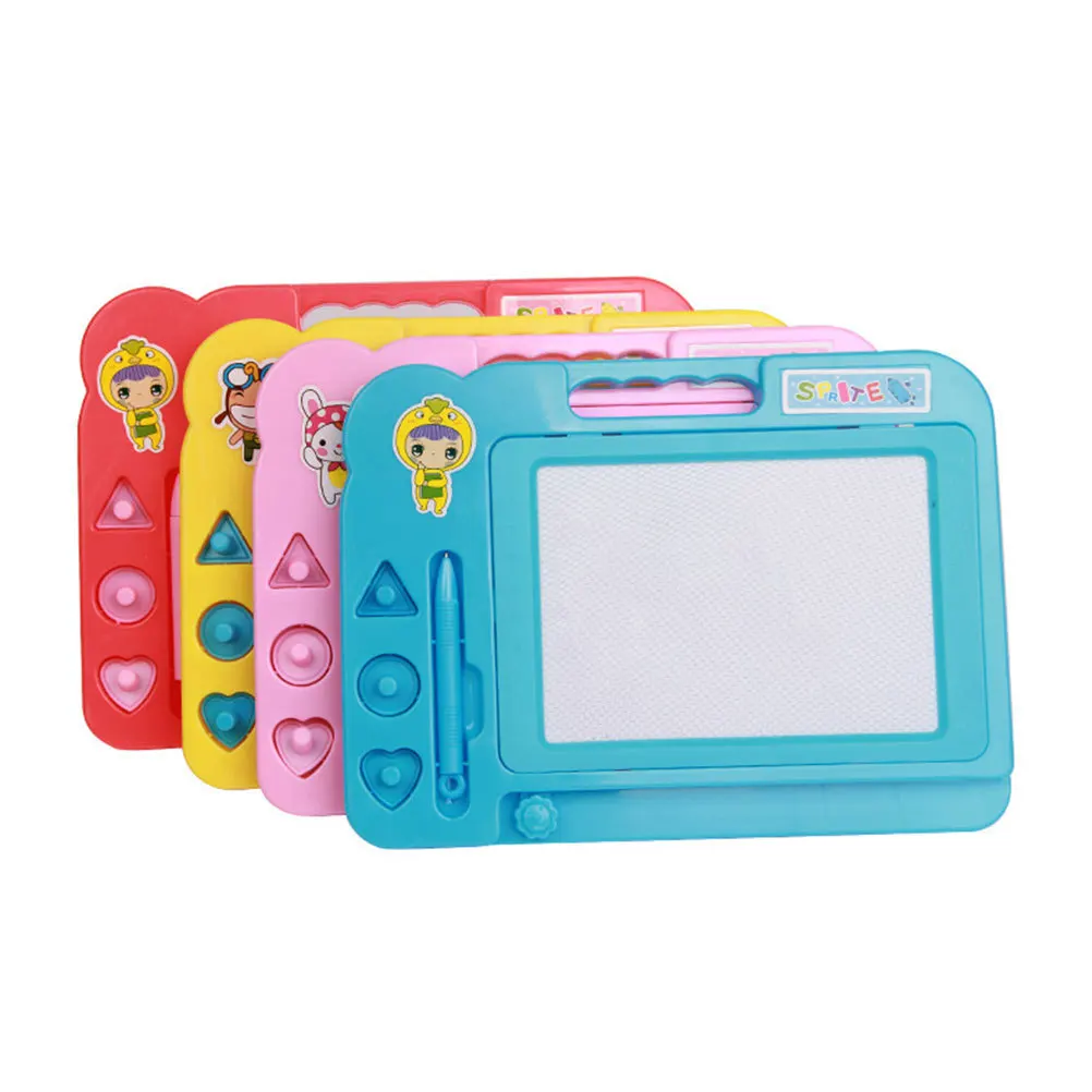 

1Pcs Magnetic Jigsaw Puzzles Educational Drawing Board Creative Learning Easel for Kids Boys Girls Random Color