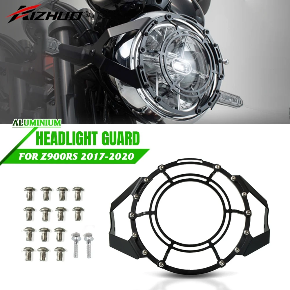 

For Kawasaki Z900RS 2017-2020 2018 2019 Motorcycle Headlight Protector Headlight Grid Grille Light Cover Z900 RS Z900-RS