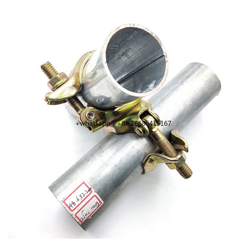 

Wholesale Scaffolding Girder Clamps Fixed Swivel Type Scaffolding Coupler