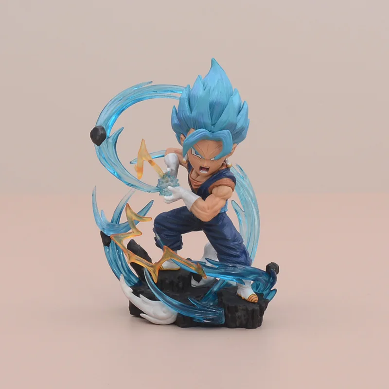 11cm Dragon Ball  Gokong Chapter Super Blue Beijita GK Limited Edition Handmade Statue Figure Model Gift For Children