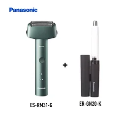 Panasonic Waterproof Triple Blade Electric Shaver (ES-RM31) Type-C Charging + Panasonic Electric Nose Hair Trimmer (ER-GN20)