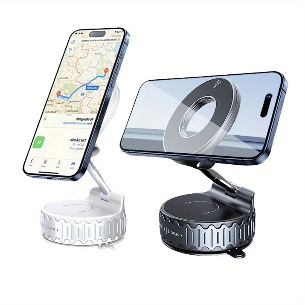 

Upgraded Version Vacuum Phone Holder New Arrivals Magsafe Rotating Folding Mobile Phone Car Holder Universal Phone Holder Car