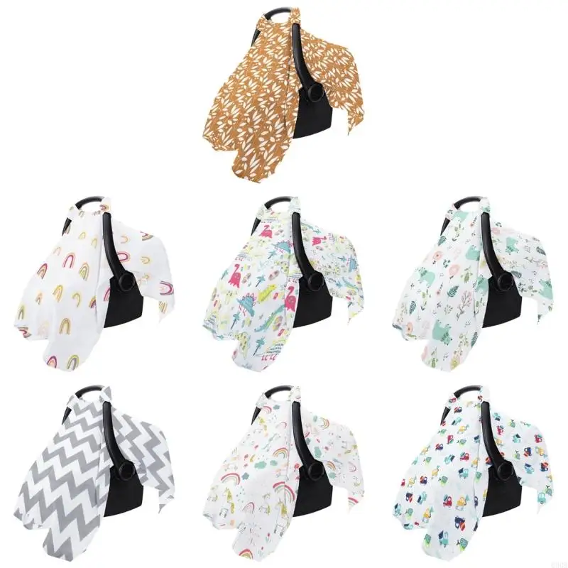 090B Baby Safety Seat Cover Dustproof Sleeve Carrying Basket Cover Soft & Comfortable Carriers Case Protectors Windproof