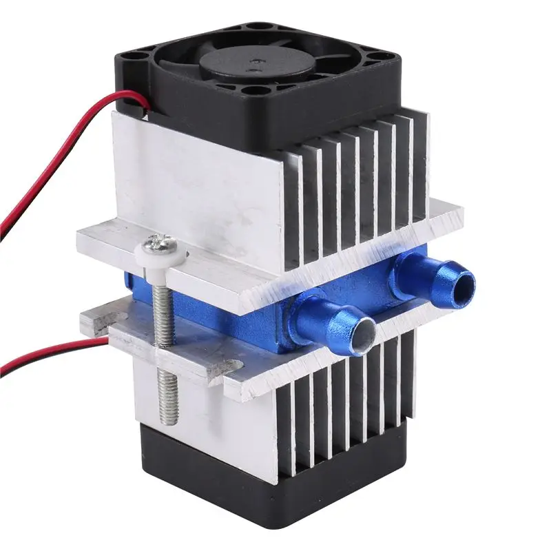 【HIGH GRADE】1 Set Mini Air Conditioner DIY Kit Thermoelectric Peltier Cooler Refrigeration Cooling System + Fan For Home Tool
