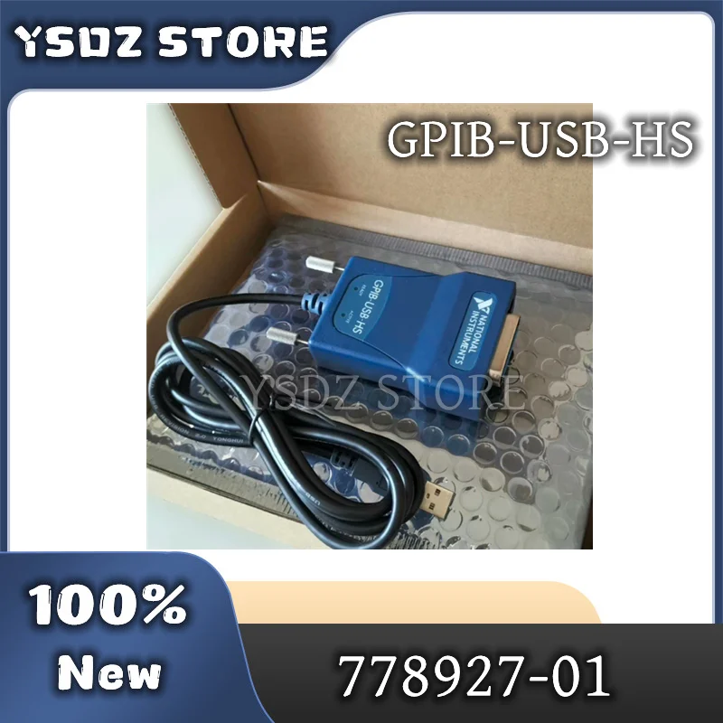 1PCS/LOT 100% New  NI GPIB-USB-HS 778927-01 IEEE488 Interface GPIB USB HS Cabie in stock