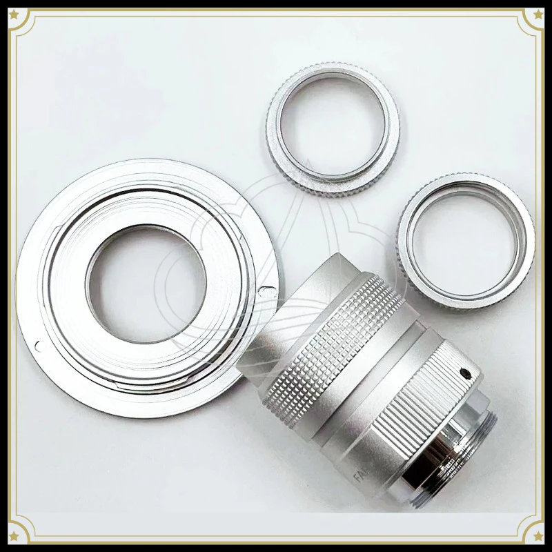 25mm f/1.4 C-Mount CCTV Lens, Compatible with Micro Four Thirds M4/3 Mount, Durable Camera Optics Accessory