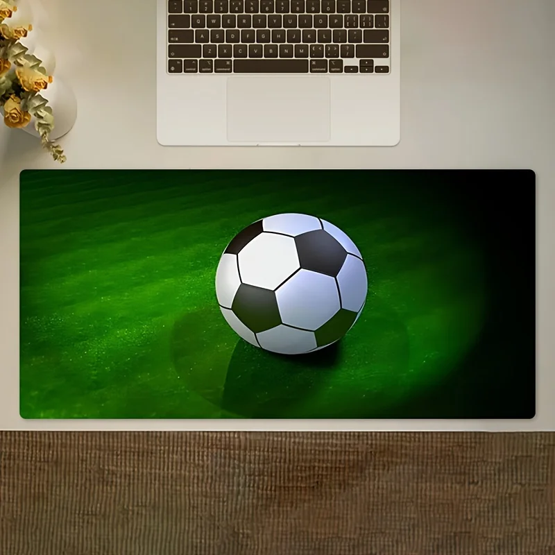 

Футбольный коврик для мыши, большой размер, резиновая основа, противоскользящие аксессуары для ПК, настольные аксессуары, коврик для мыши для офисов и геймеров, коврики для клавиатуры, декоративный коврик