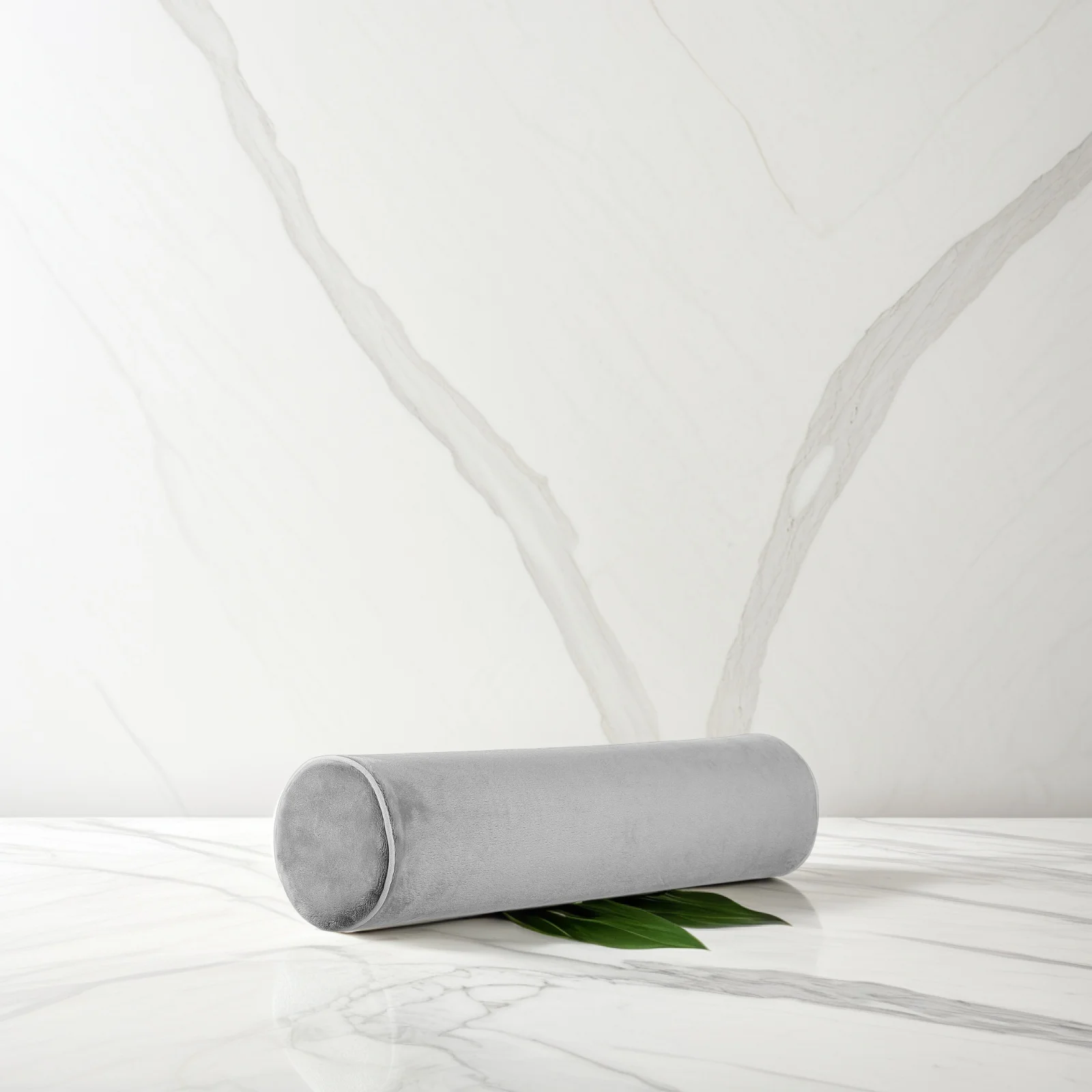 

Round Cervical Memory Cotton Neck Support Pillow For Spine Alignment Disc Pressure Relief Lumbar Back Knee Pain Relief Comfort