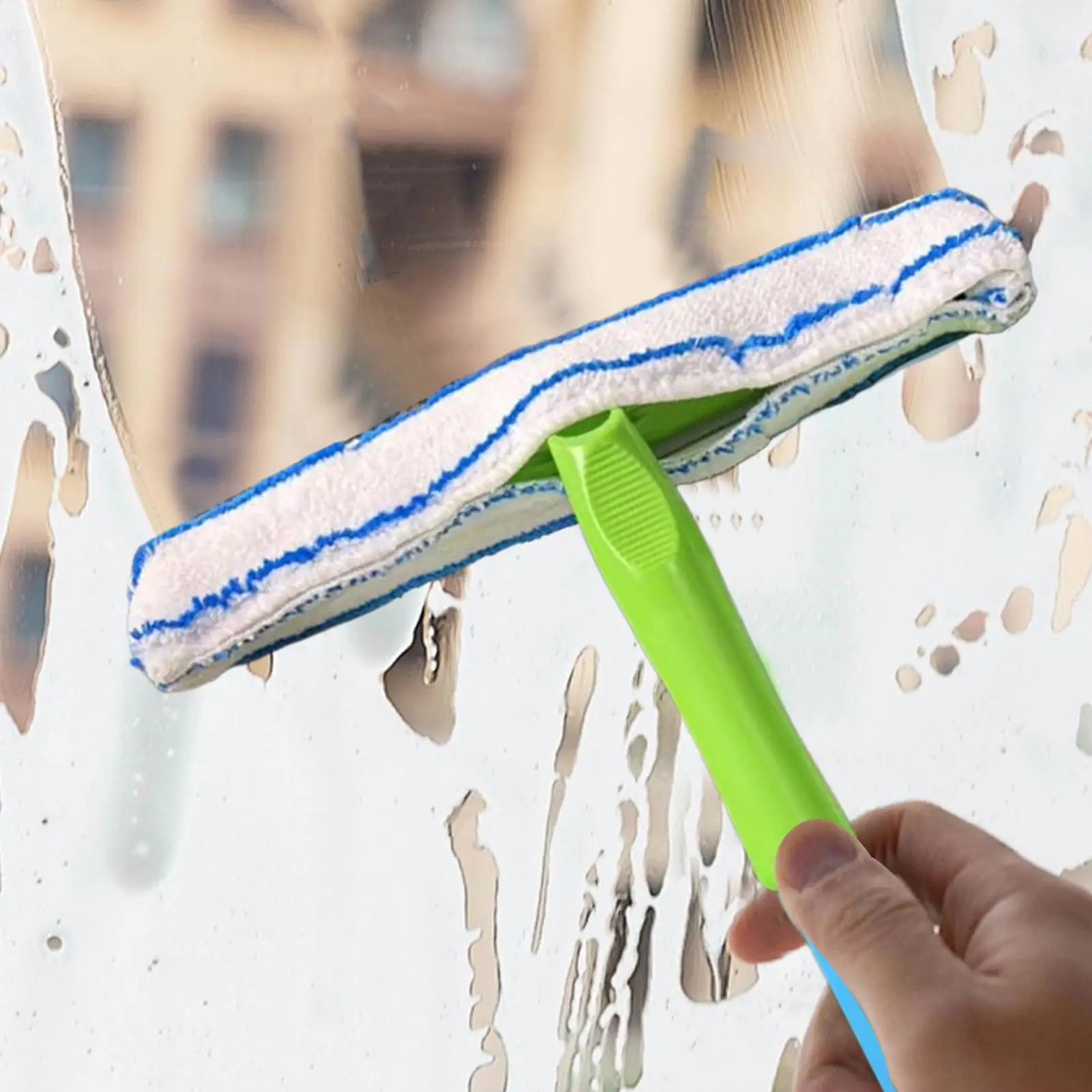 Squeegee for Shower Glass Silicone Car Windshields Cleaner Tool Window Squeegee Cleaning Scraper for Bathroom Kitchen Floors