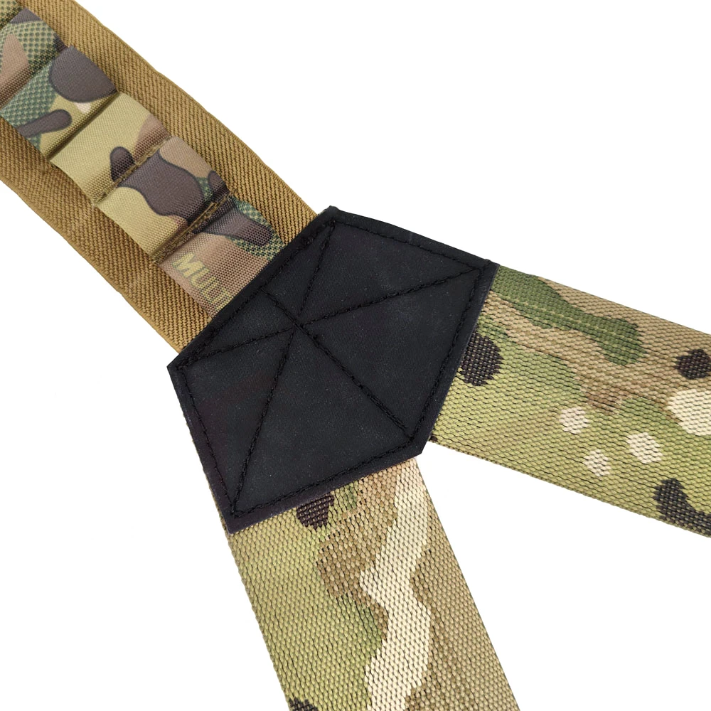 Tactical Suspenders for CP Style AirLite SLC Belt Multicam Combat Belt Harness Modular Load Bearing Shoulder Strap Gear - view 6