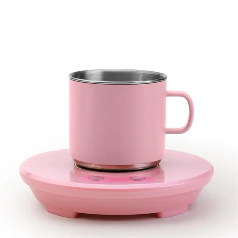 NEW Fast Cooling Cup 2-In-1 Smart Cooling & Heating Coaster Electric Coffee Milk Warmer Beverage Tea Cup Mug Mat USB Portable