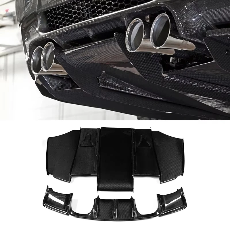 

Carbon Fiber V Style E92 E93 M3 Carbon Fiber Rear Diffuser for 2 Door E92 E93 M3 Rear Bumper Lip