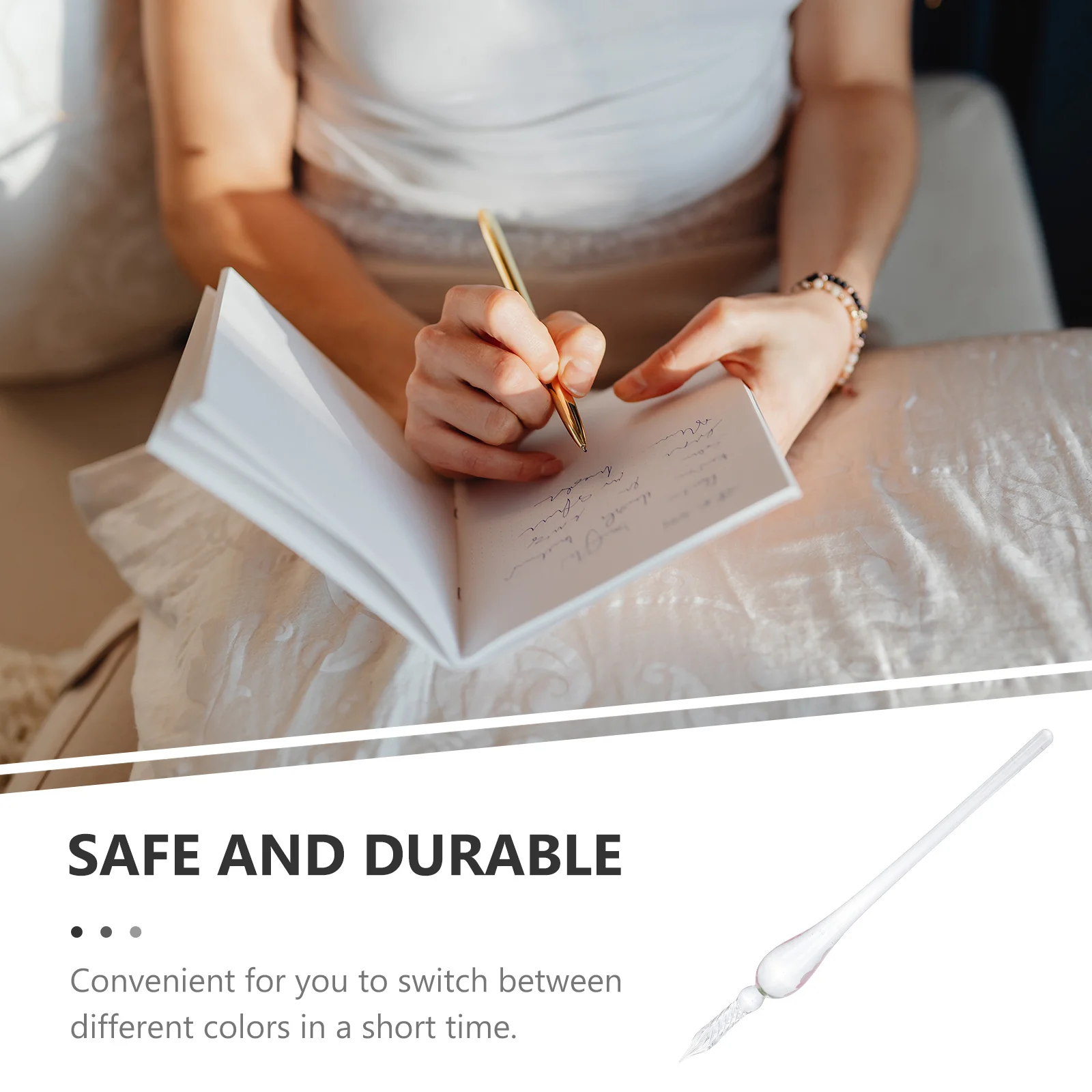 

Pen Lightweight Dipping Ink for Glass Pens Beautiful Writing