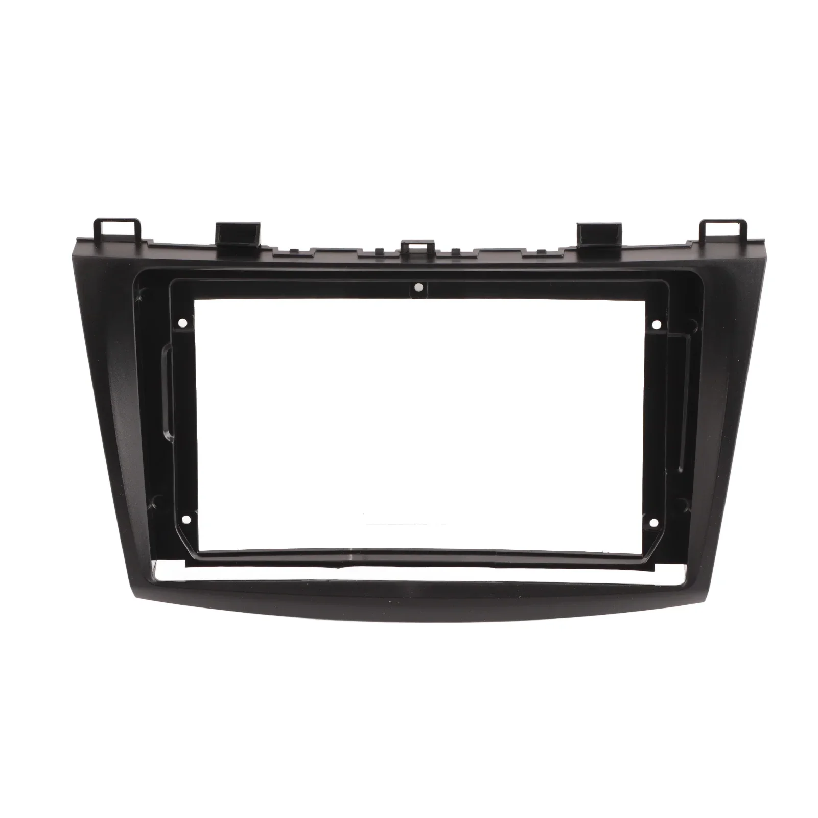 

9in Car Navigation Panel Frame Black Stereo Dash Fascia Replacement for Mazda 3 2010‑2013 Radio Face Panel Stereo Radio Bezel