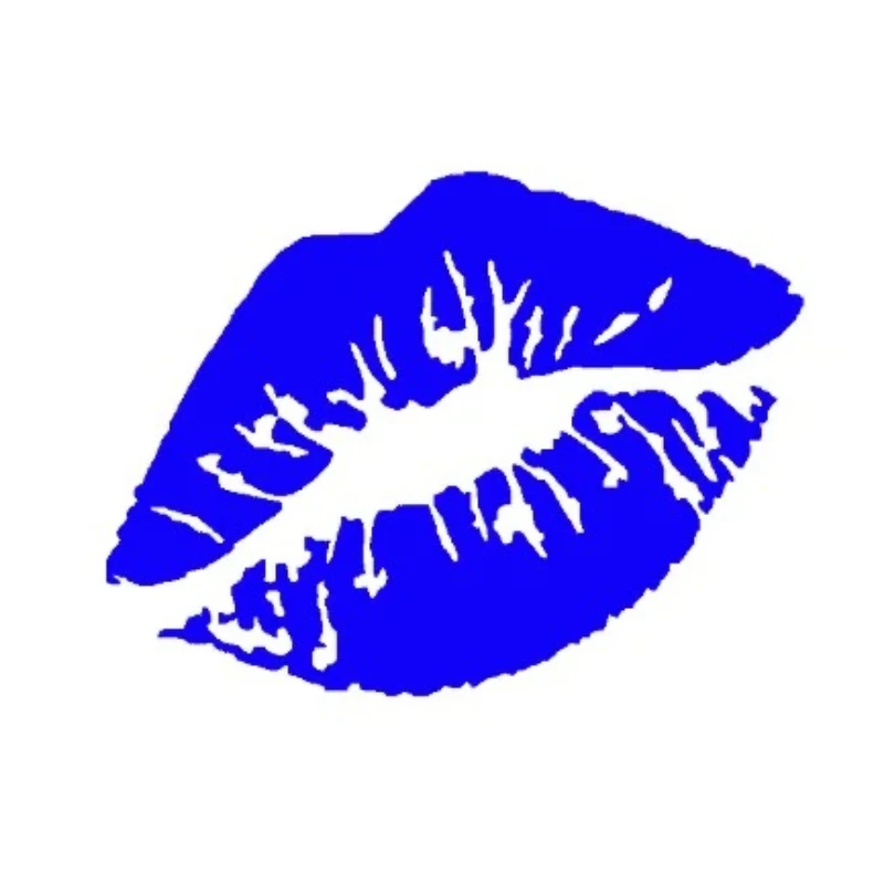 Car Sticker Kiss Lips Car Body Windows Bumper Windshield Car Motorcycle Decoration Waterproof Automobiles Decoration Accessories
