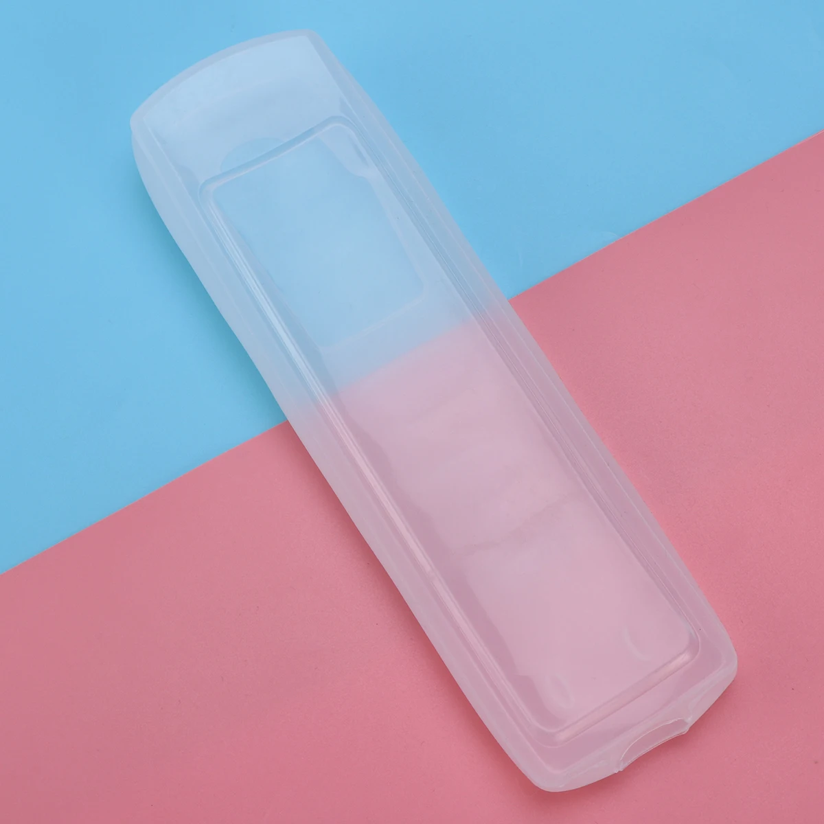 

Remote Protector Case Silicone Transparent Cover 18.5x5x2cm Soft Flexible Waterproof Dustproof Remote Holder