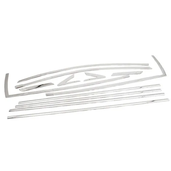 Chrome Styling Side Window Full Trim Set for Toyota Yaris 3rd Generation