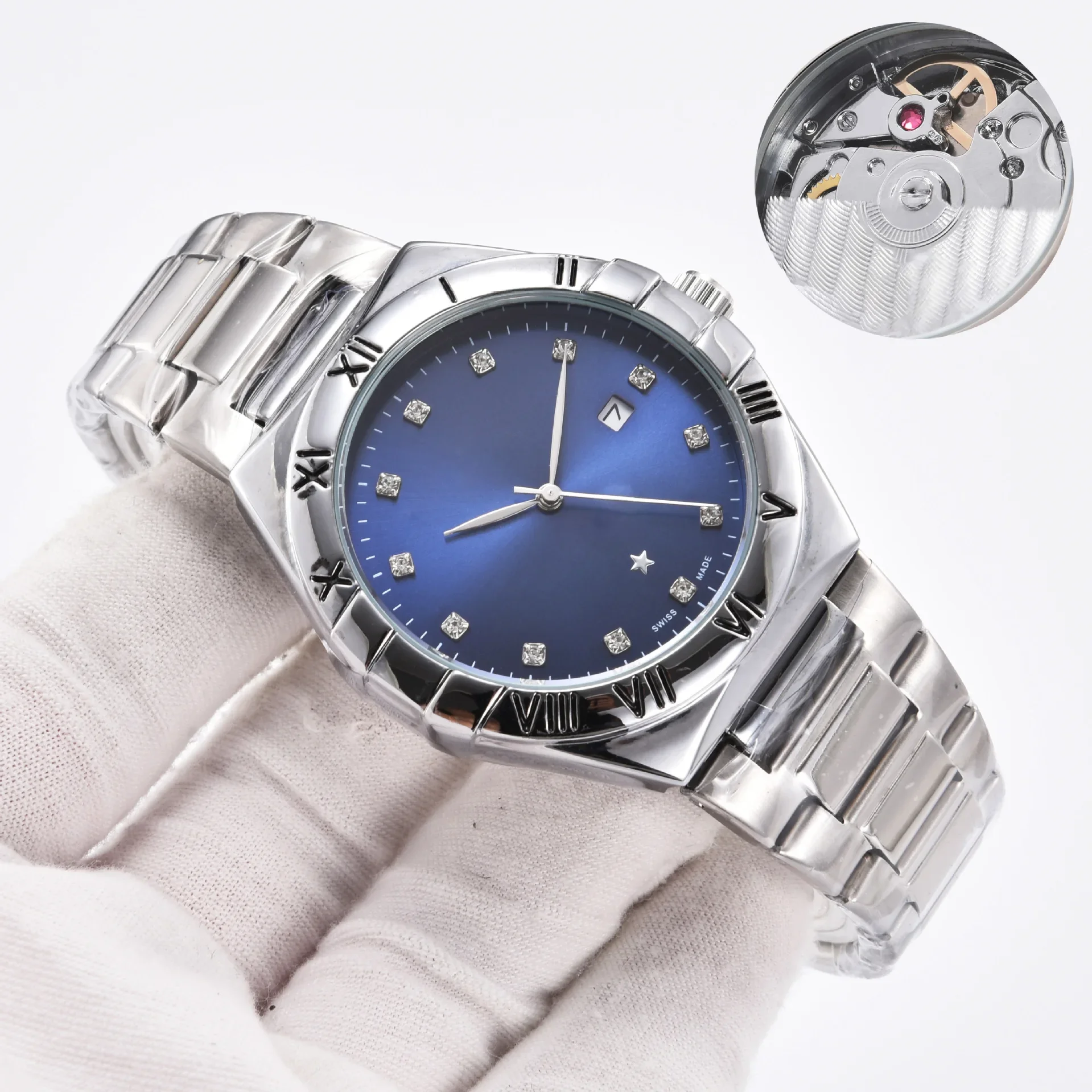 2025 Reloj de lujo de marca superior a la moda para hombre, reloj sencillo resistente al agua para hombre, relojes de calidad únicos, reloj de pulsera de cuarzo