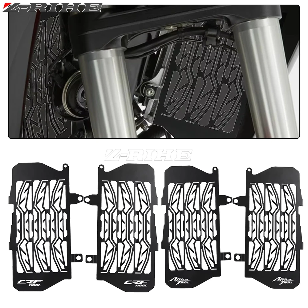 

Motorcycle For Honda CRF1100L CRF 1100L 1100 L Africa Twin 2020 2021 2022 2023 Radiator Grille Oil Cooler Guard Cover Protector