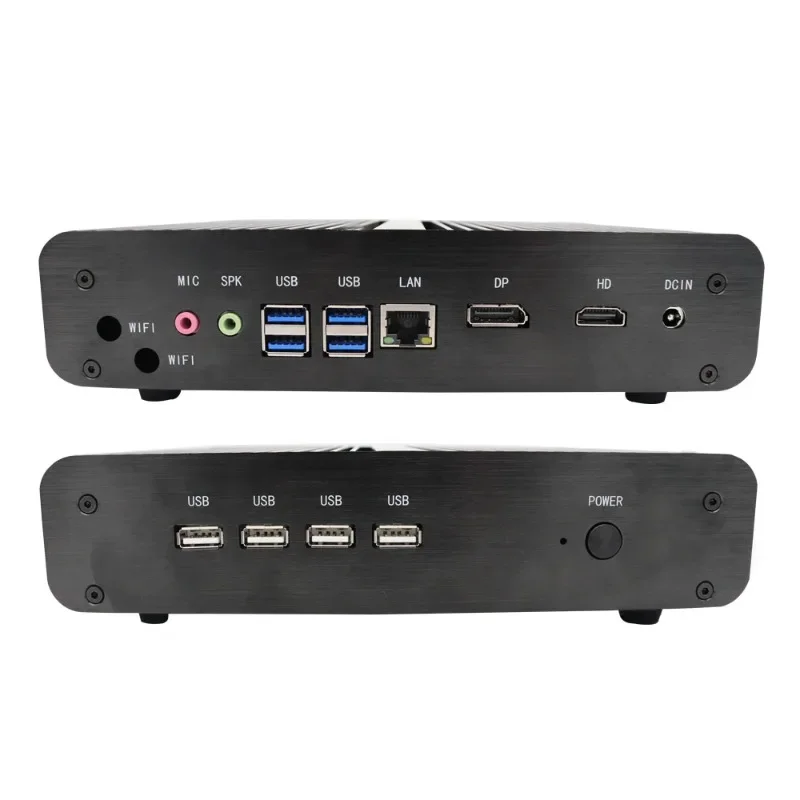 Micro office game computer 1255U multi-hard disk main board mini computer host