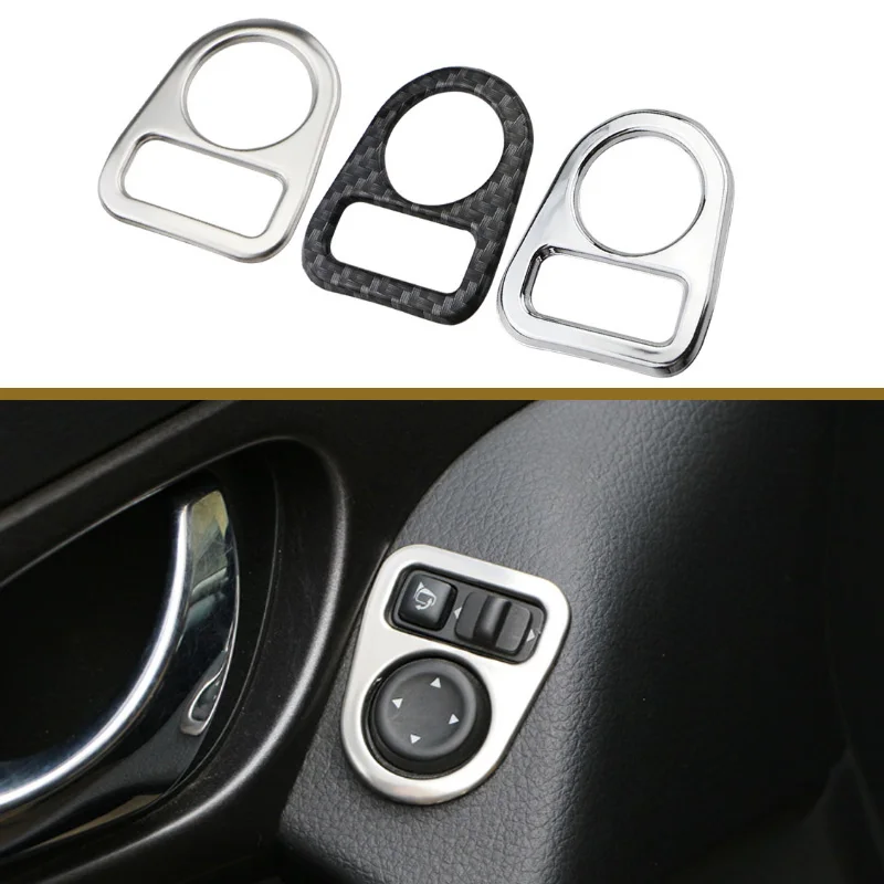 for Nissan Xtrail T32 2014 - 2020 Qashqai J11 2016 - 2020 Rear-view Mirror Switch Rearview Mirror Knob Sequins