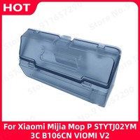 Dust Box For Xiaomi Mijia Mop P STYTJ02YM 3C B106CN VIOMI V2 Sweeping Robot Vacuum Cleaner Filter Dust Bin Container Accessories