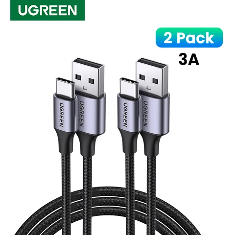 UGREEN 3A USB Type-C кабель для быстрой зарядки и передачи данных — изображение продукта