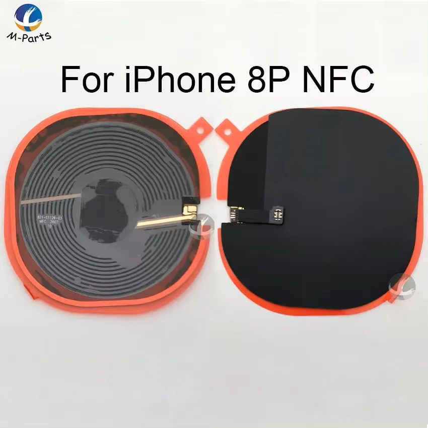 NFC Chip for iPhone 8 8P Plus SE2 X XS Max, Wireless Charging Charge Panel Coil Sticker, Flex Cable Ribbon Antenna Sensor