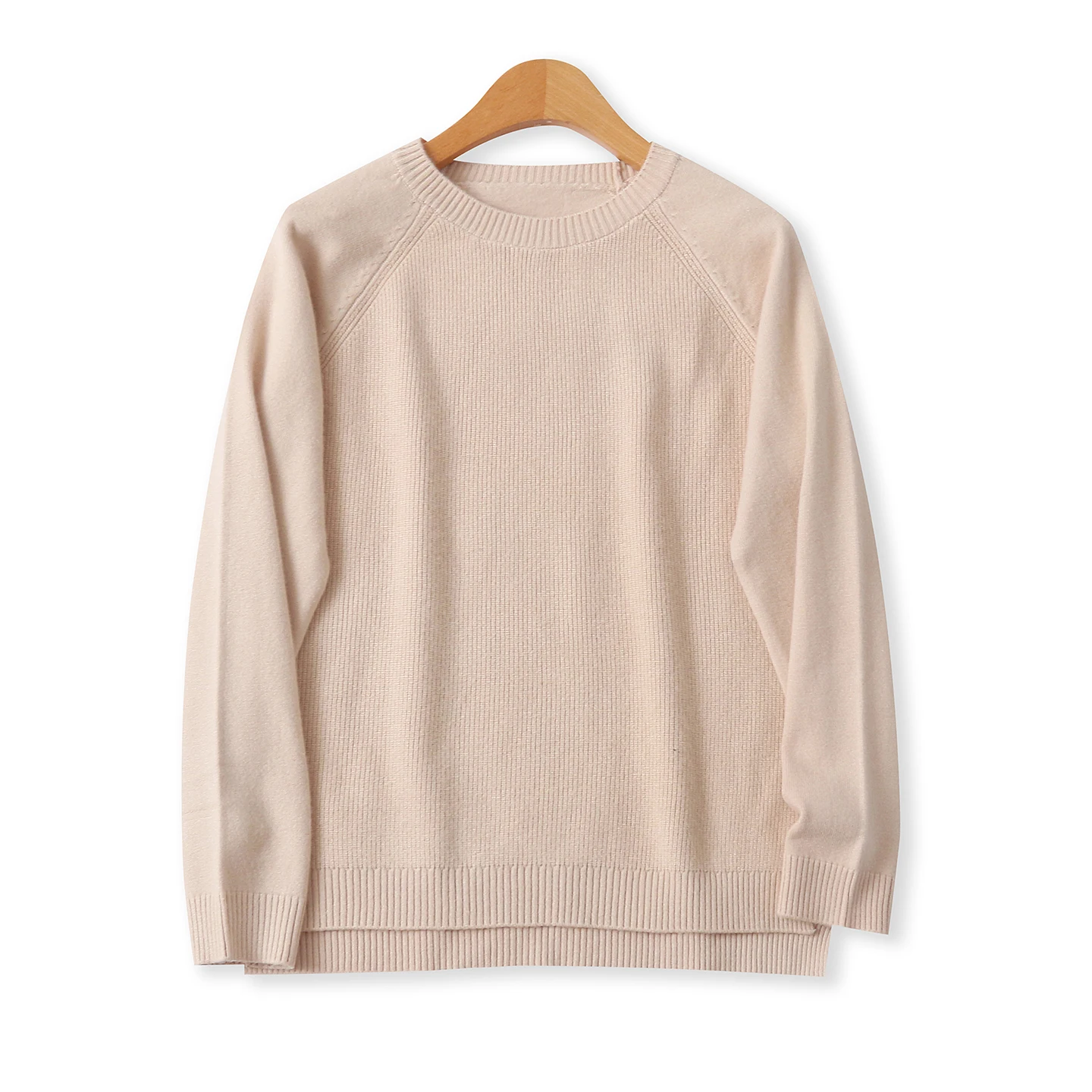 

Универсальный длинный светящийся круглый свитер Ne, простой утягивающий женский модный осенний новый трикотаж базового цвета