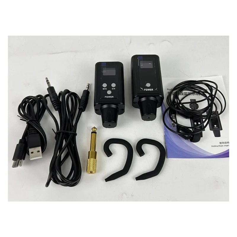 N01R-DS100 Wireless Digital Signal Transmission System UHF Monitoring Module Portable Rechargeable Battery Powered