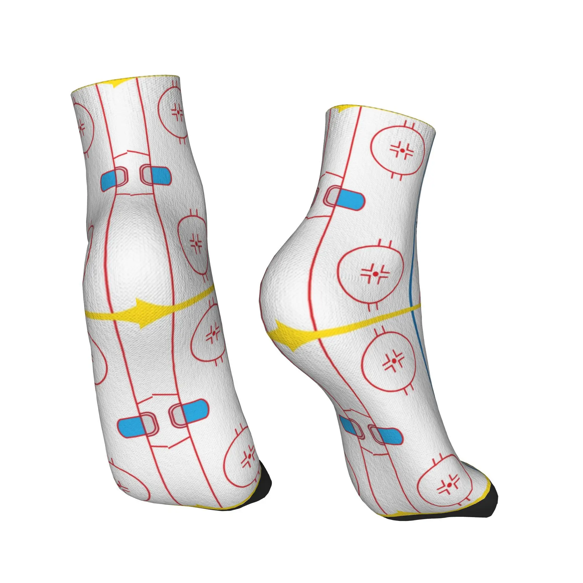 All Seasons hockey is life rink Socks Harajuku High Quality Crew Socks Casual Stockings for Men Women Christmas Gifts