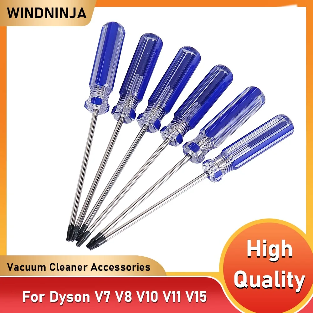 T8 Precision Screwdriver Security Magnetic Screwdriver Bits Hardware Repair Tool Compatible For Dyson V7 V8 V10 Vacuum Cleaner