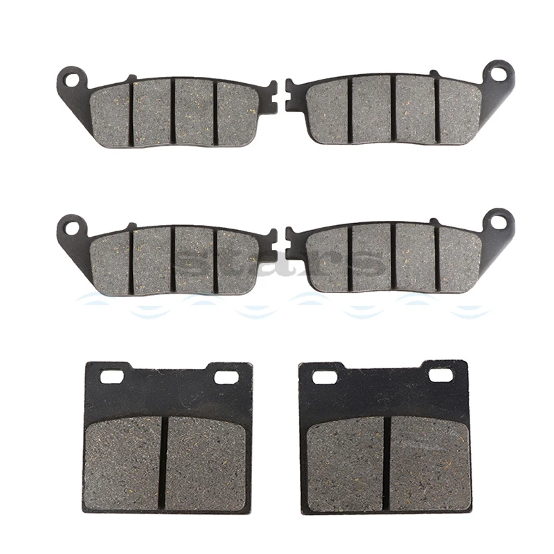 1 Set Motorcycle Front and Rear Brake Pads Kit for Suzuki GSX 400 94-96 GSF650 GSF 650 Bandit 95-99 RF400 & RF 600 RF600 R 93-97