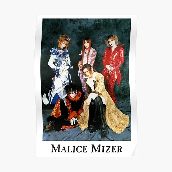 Malice Mizer Au Revoir J Rock Visual  Poster Funny Modern Wall Picture Decoration Mural Painting Home Print Art Room No Frame