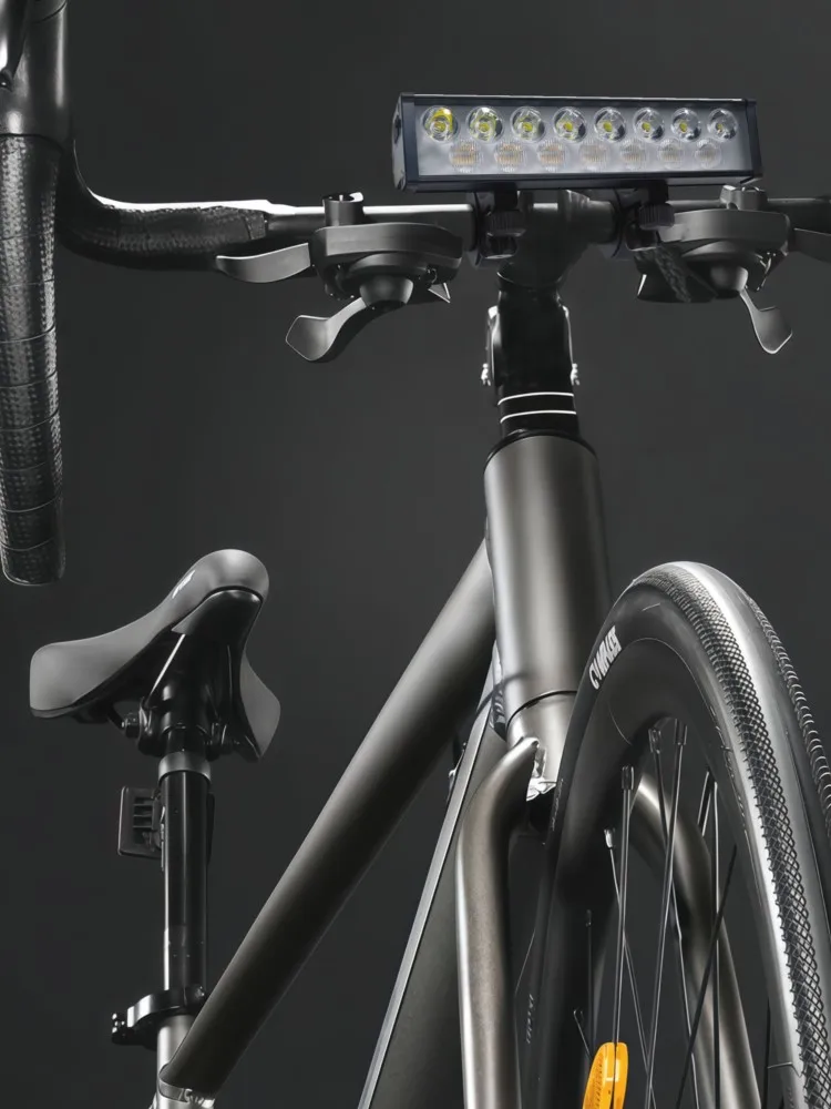 AliExpress Bicycle Light 15*LED Bike Headlight 4000mAh USB Rechargeable Electric Quantity Display Highway Bicycle Light Accessories