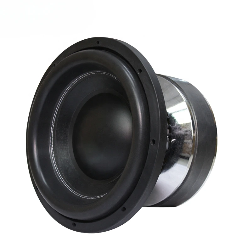 OEM Supplier  Car Competition 2500W  4 Ohm Loud speaker car subwoofer Car Audio 12 inch Subwoofer