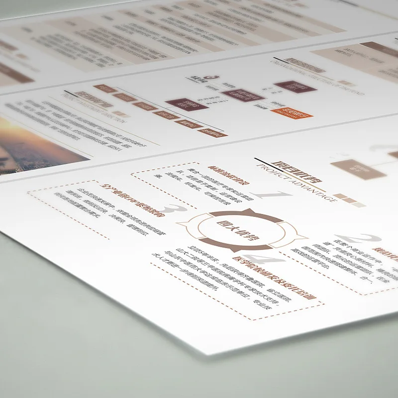 Customized. Manufacturers Supply Color Pages, Single-Page Leaflets, Folding Design, Printing, Various Materials, Available Leafl