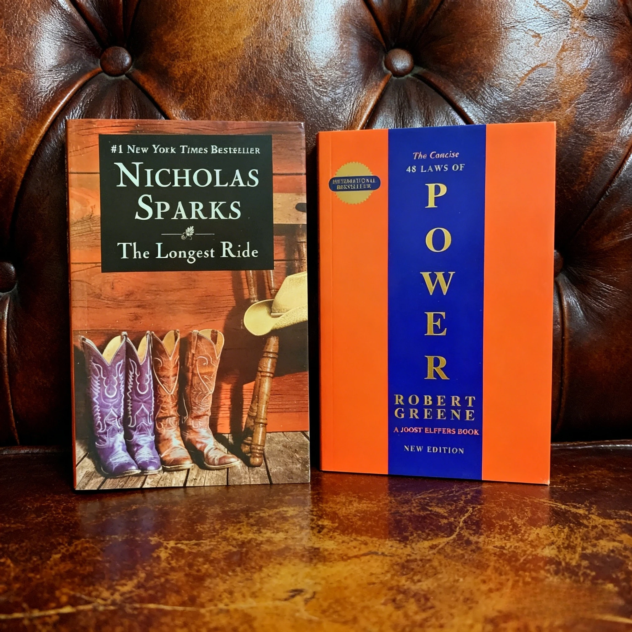 

《The Concise 48 Laws Of Power》+《Longest Ride》The core law of power game Commitment sacrifice and the value life Christmas gift