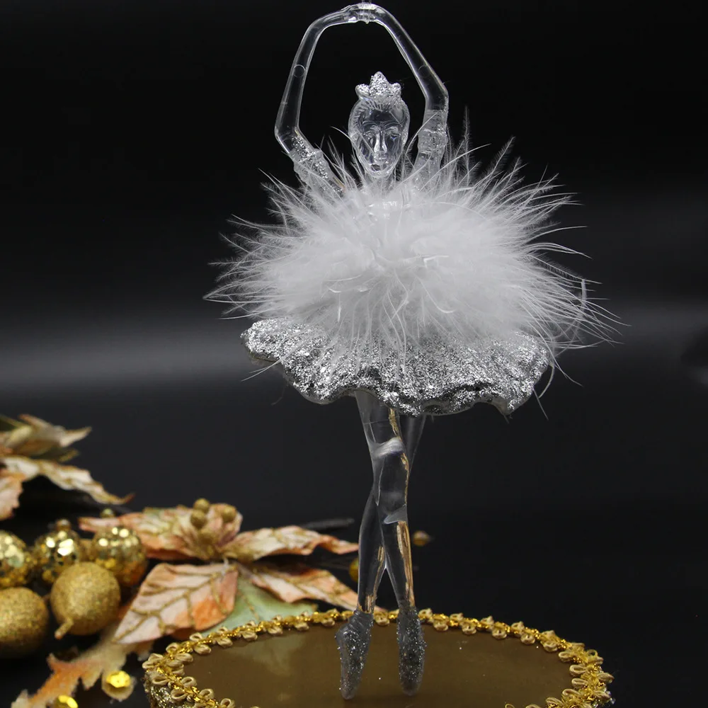 Christmas Decorations Fashion Exquisite Ins Ballet-dancing Girl Princess Pendant Creative Home Desktop Ornaments Decoration Prop