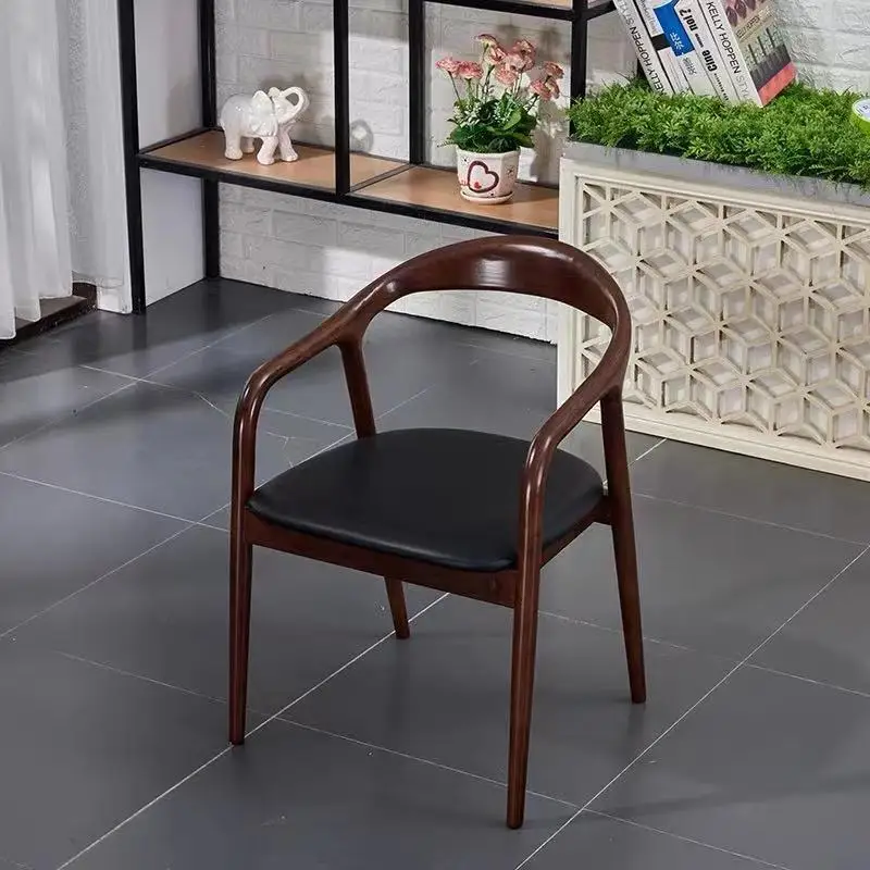 Wedding Wood Dining Chairs Nordic Bedroom Outdoor Garden Chairs Relax Design Armchair Chaises  Kitchen Furniture