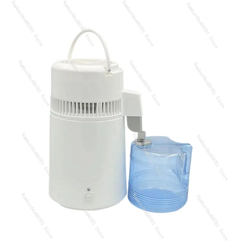 Stainless Steel Distiller, Home Essential Oil  Maker, Pure Water Distiller for Dental & Kitchen, White