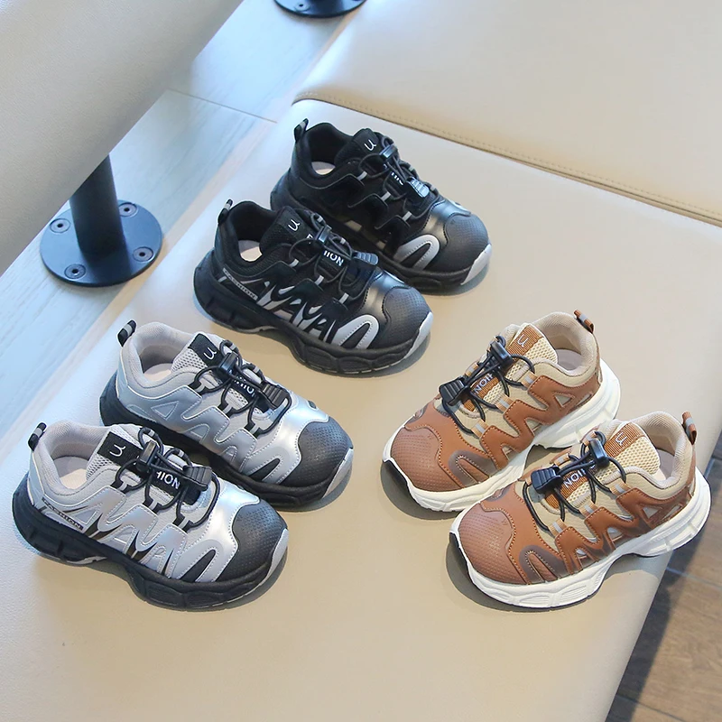 

Children Casual Shoes Baby Boys Sneakers Anti Slip Soft Sole Toddler Kids Shoes Breathable Mesh Boy Outdoor Sports Walking Shoes