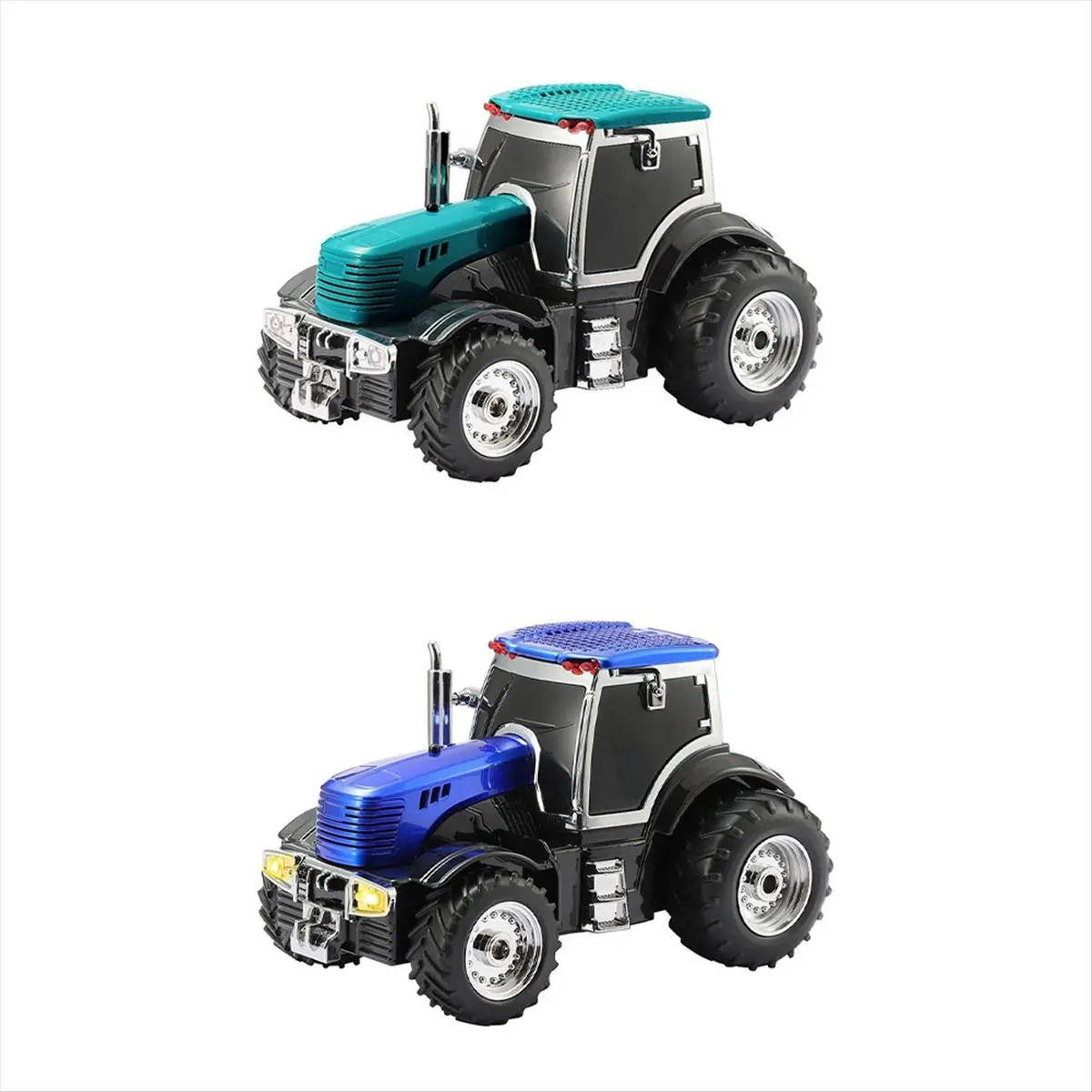 *A14E WS-560 Tractor Wireless Bluetooth Speaker -LED Light Support TF Card FM Radio Stereo Music Player Bluetooth Speaker C