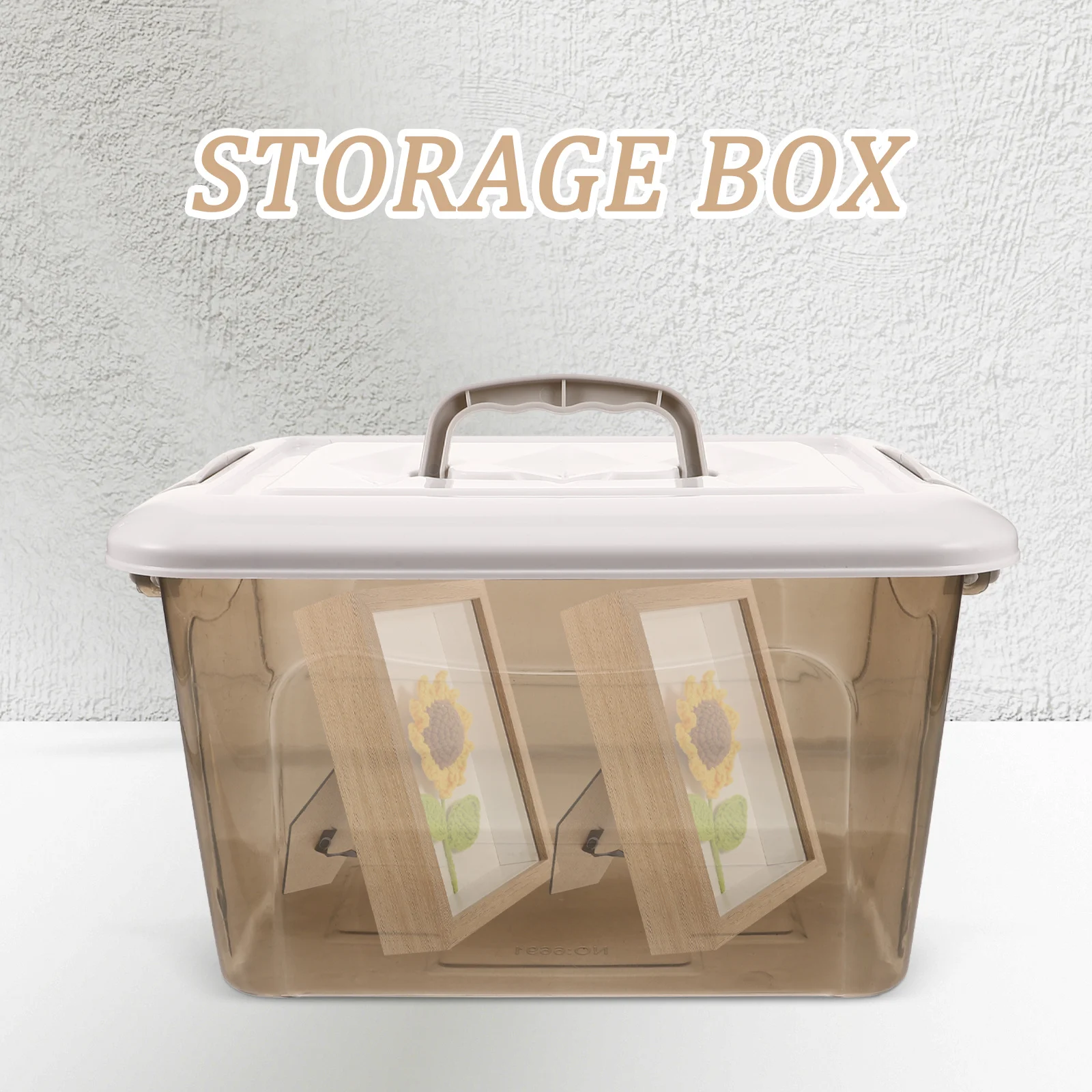 

Multipurpose Portable Storage Box Plastic Tool Case with Handle Small Parts Organizer Suitable for Home Car Office