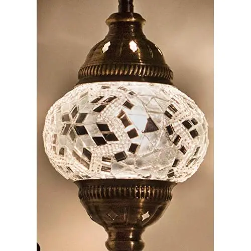 Handmade Wall Lamp Mosaic Shade, 2019 Stunning 16.5 