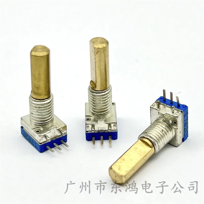 3 pcs CTR long Terre ED08930 walkie-talkie special rotary encoder 20 positioning shaft length 19MM