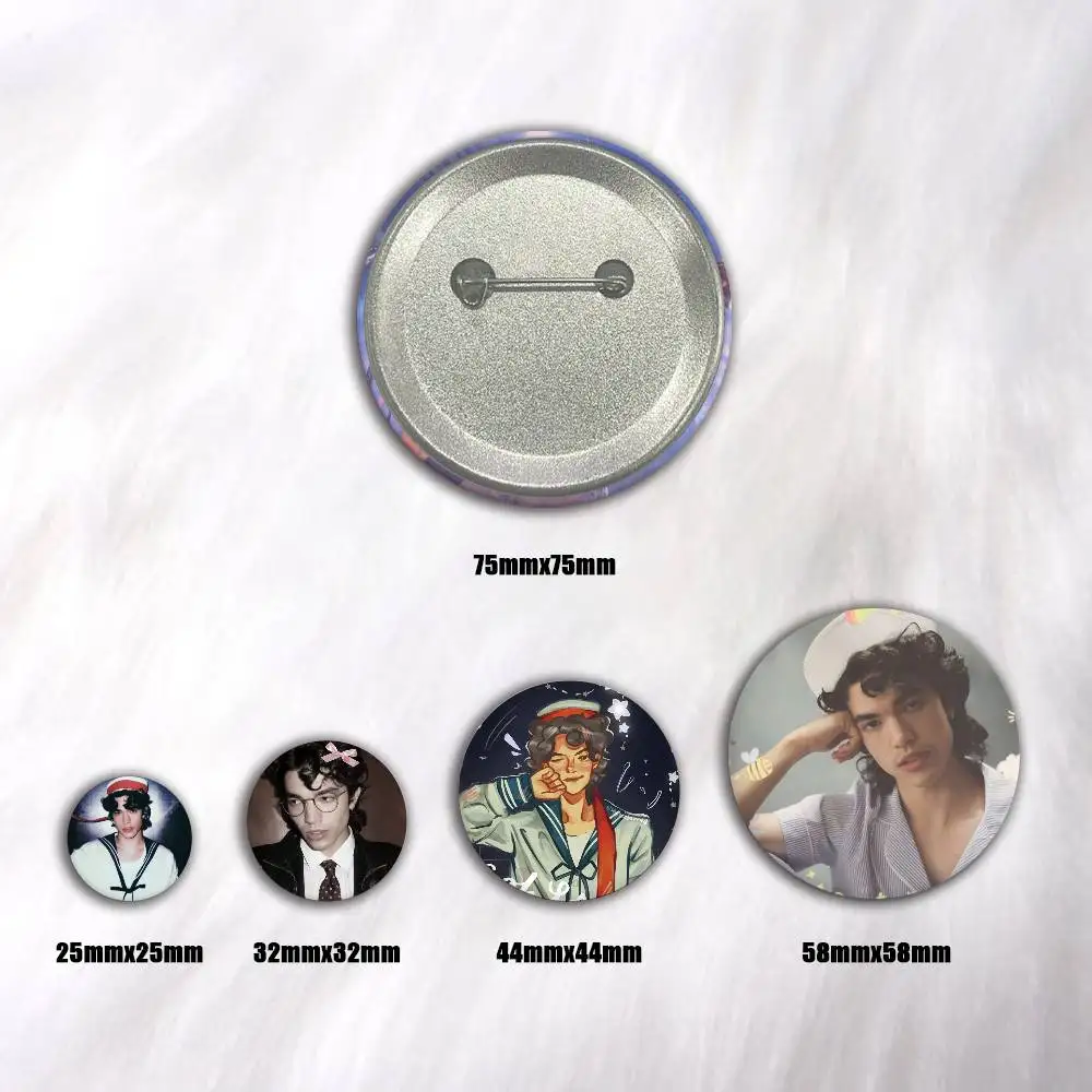 A-Wishbon Secret Love Conan Gray Pins, Cartoon Brooches, Badge Gifts, Clothing, Backpacks, Stationery, Accessories